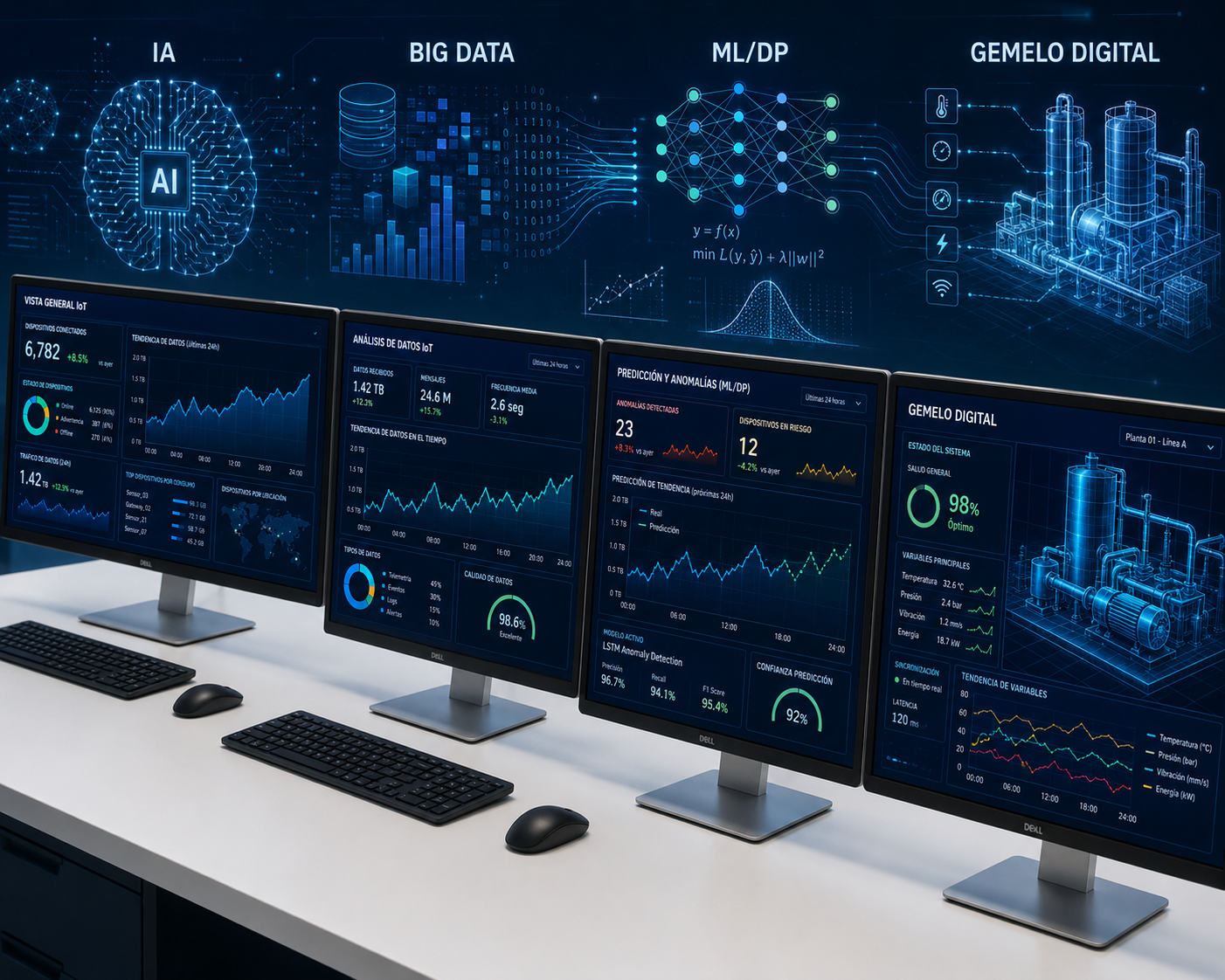 El futuro de los SCADA: de las pantallas de control a la inteligencia industrial